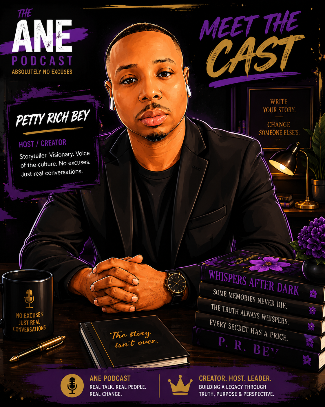 Petty Rich Bey - ANE Podcast cast member